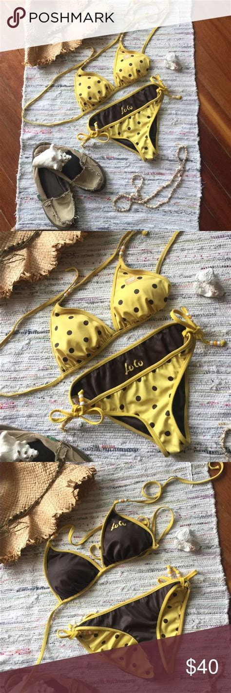 Itsy Bitsy Teeny Weenie Yellow Polka Dot Bikini Yellow Polka Dot