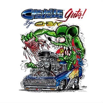 Chevelle Guts Rat Fink T-Shirt | Summit Racing