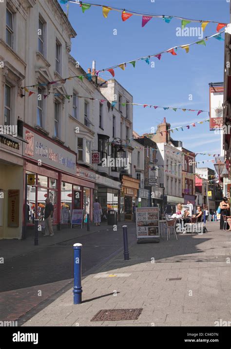 harbour street ramsgate kent stock photo alamy