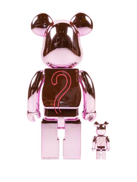 Medicom Toy X Pink Panther Chrome Version Be Rbrick And