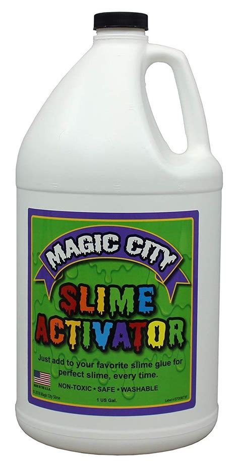 Magic City Slime Activator Non Toxic Just Add To Your Favorite Slime Glue For Great Slime