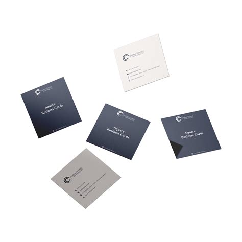 Square Business Cards Printing | High-Quality & Custom Designs