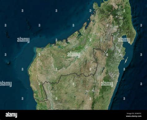 Mahajanga, autonomous province of Madagascar. High resolution satellite map Stock Photo - Alamy