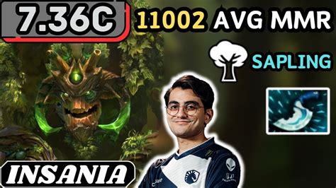 C Insania Treant Protector Hard Support Gameplay Dota Full