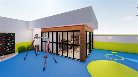 Iei Integração Dos Anjos - PAISAGISMO ESCOLA INFANTIL INTEGRAÇÃO DOS ANJOS - POA :: Behance
