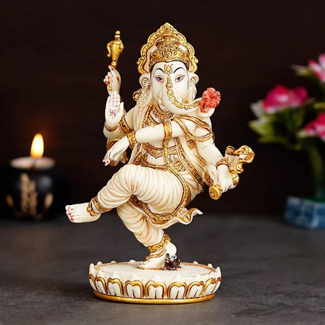 Buy Mukundra Art N Craft Large Dancing Lord Ganesha Idol Statue