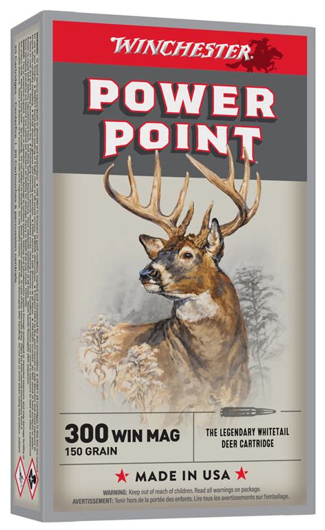 Jaktdepotet ProShop Winchester Ammo Power Point Hunting 300 Win Mag