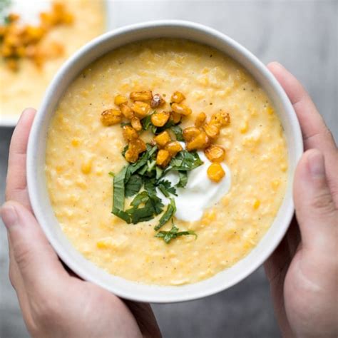 Creamy Mexican Corn Soup Ahead Of Thyme