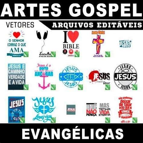 Artes Sublima O Vetores Gospel Evang Licos Estampas Corel