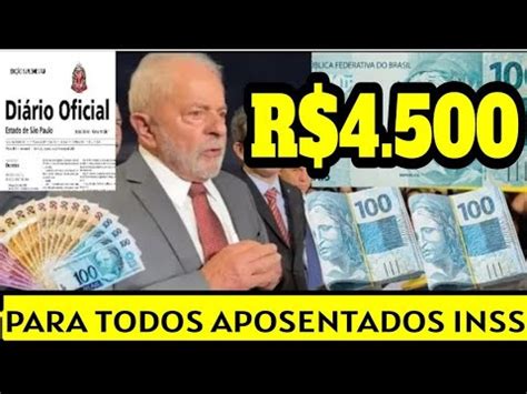 Saiu Agora Novo Abono Extra Aprovado R Para Todos Aposentados