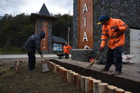 La Municipalidad De Ushuaia Trabaja En La Puesta En Valor De Los