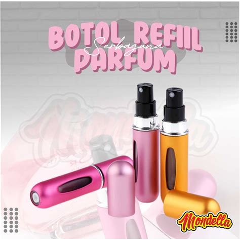 Jual Botol Parfum Travel Mini 5ML Refill Botol Parfum Isi Ulang