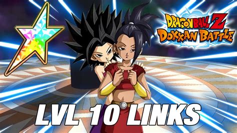 New On Global Lvl 10 Links 100 Teq Kale And Caulifla Dbz Dokkan