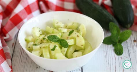 Insalata Cetrioli Alla Menta Cucina Prediletta