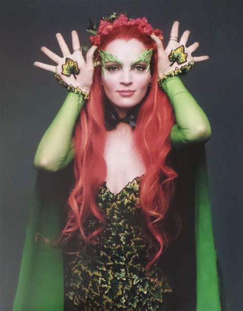 Uma Thurman As Poison Ivy Ivy Costume Poison Ivy Costumes Poison