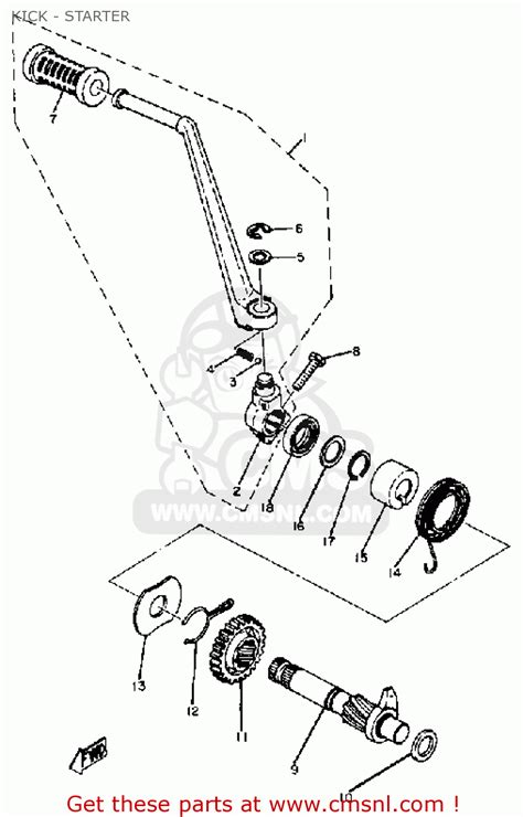 Yamaha Xs S Usa Kick Starter Buy Original Kick Starter