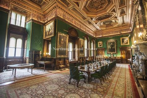 State Rooms of Alnwick Castle, Northumberland (featured in the Downton ...