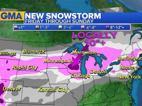 Winter Storm To Wallop Midwest And Northeast With More Snow Ice And