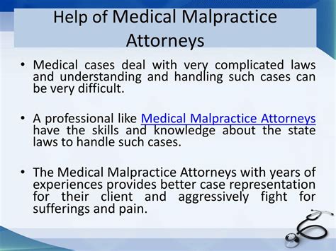 Ppt File Medical Malpractice Case With Help Of Medical Malpractice