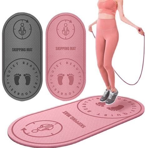 Anti Slip Mat For Jumping With A Skipping Rope 126x60x0 6cm Medpoint