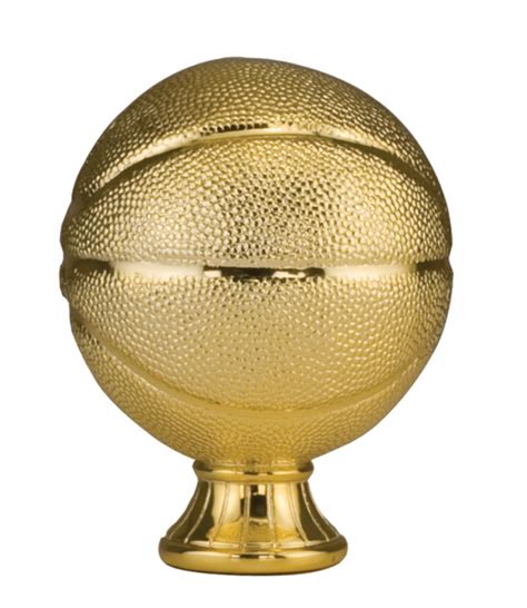 Gold Metallized Basketball Resin - California Trophy & Awards