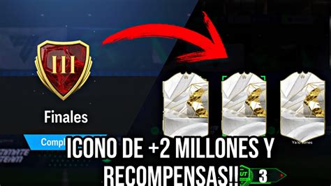 Me Toca Icono De 2 Millones Y Recompensas Rango 3 De Fut Champions