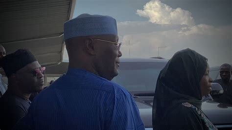 I Will Neer Be Pour On Twitter Rt Atiku I Touched Down In Abuja A