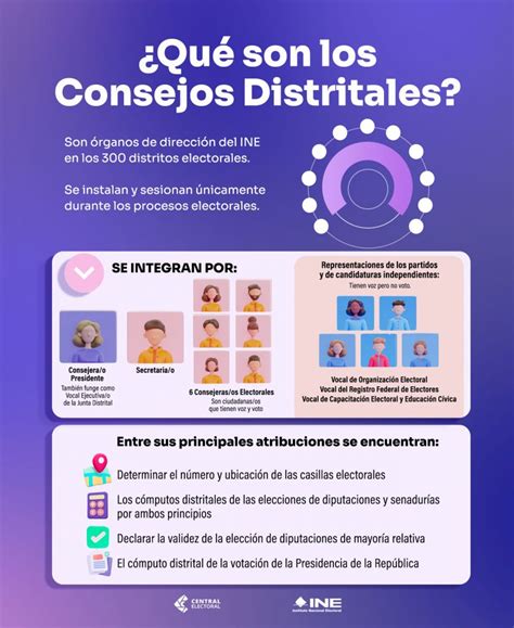 ¿sabías Que En Las Elecciones 2024 Los Consejos Distritales Del Ine