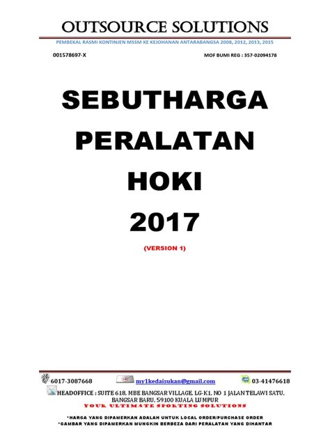 2017 Sebutharga Hoki Word 1 Pdf