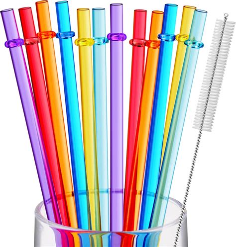 Amazon Tiki Tumblers Reusable Drinking Straws Piece Bpa Free