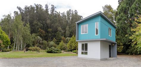 De Madera Es La Primera Vivienda Industrializada Entregada Por El Minvu