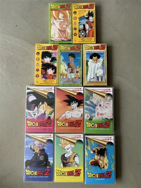 CASSETTE VIDEO VHS K7 Dragon Ball Z Lots De 11 EUR 50 00 PicClick FR