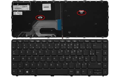 Clavier HP ProBook 640 G2 645 G2 Cadre Inclus Français Azerty