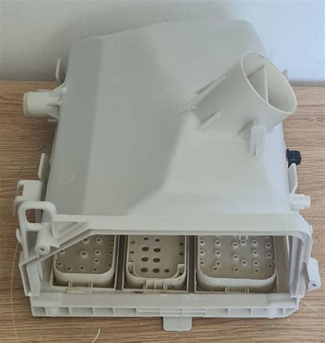 SAMSUNG Washer Dryer WD90J6A10AX Soap Dispenser Housing Drawer DC61