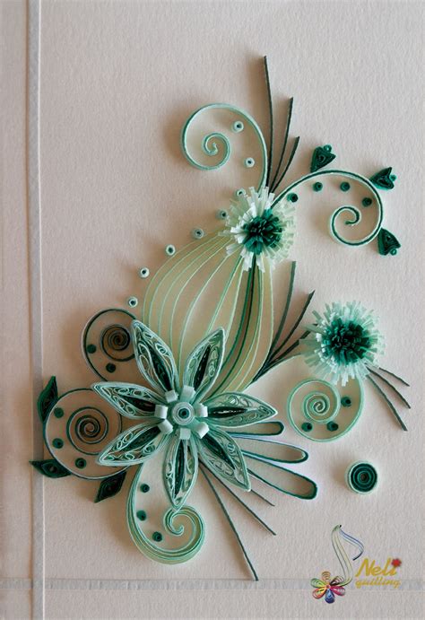 Neli Quilling Art Quilling Cards Flowers