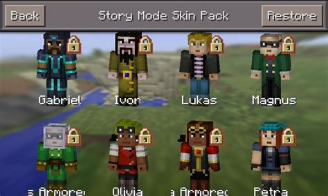 New Story Mode Skins Minecraft Amino