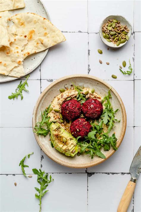 Easy Vegan Beetroot Falafel Baked In The Oven Eat Love Eat