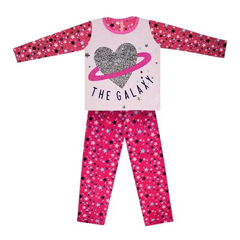 Pijama Secret Treasures Talla Estrellas The Galaxy Fucsia Walmart