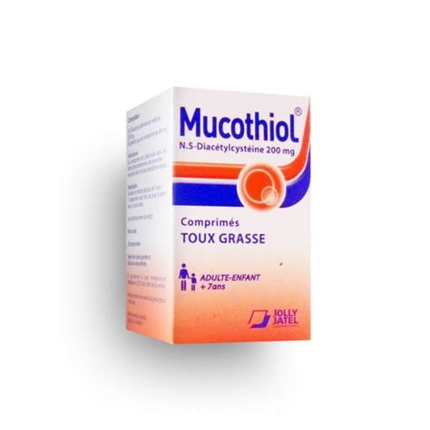 Mucothiol 200 Mg Comprimé Boite De 20