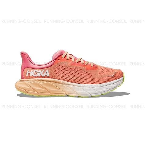 Hoka Arahi 7 Femme Papaya Coral