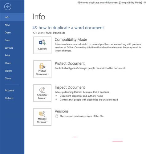 How To Duplicate A Word Document