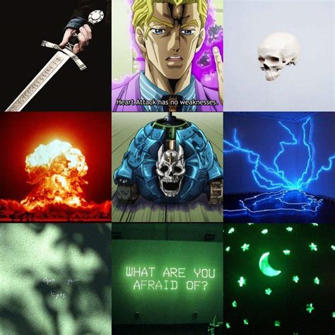 Yoshikage Kira Sheer Heart Attack Aesthetic Boards Jojo Amino Amino