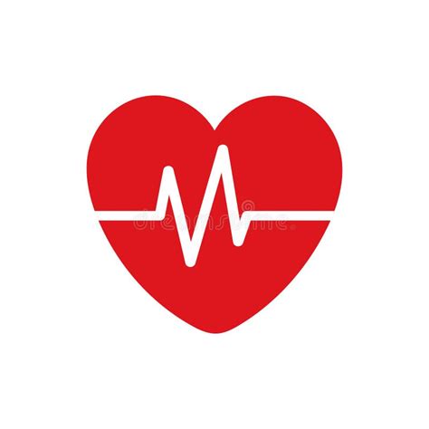 Heart Health Concept Icon Logo Stock Vector Illustration Of Heart