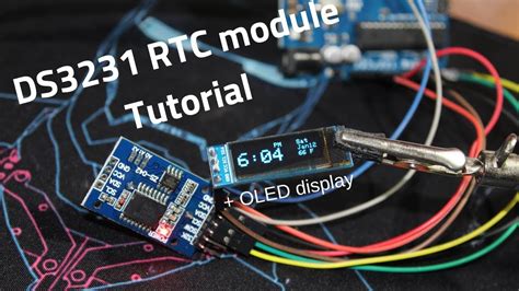 How To Simply Use Ds Rtc Module With Arduino Oled Display Youtube