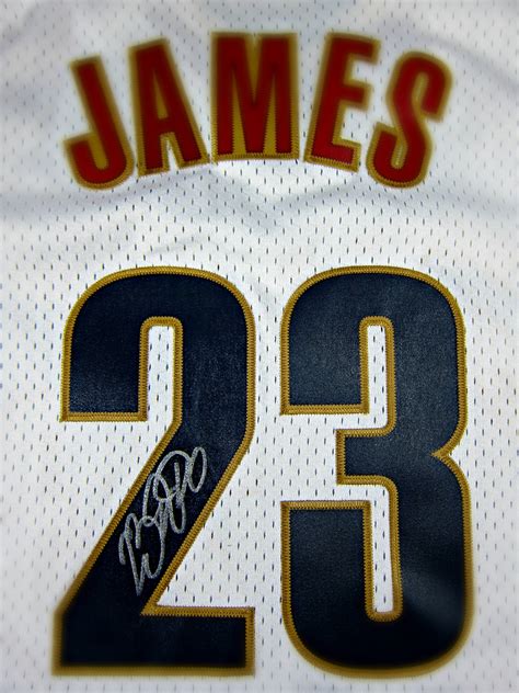 Lebron James Signed Jersey 2 Memorabilia Center