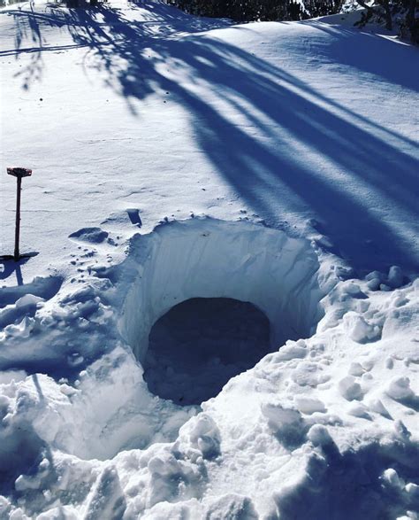 Sleeping in a Snowcave