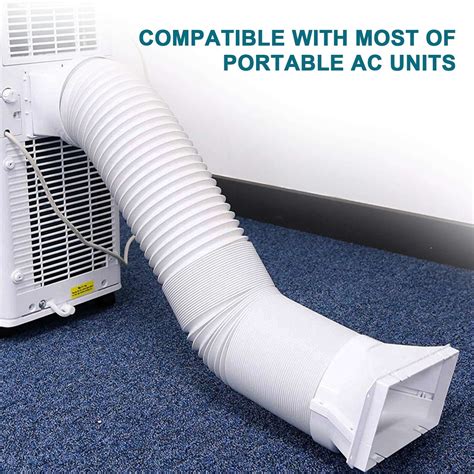 59 Inch Portable Air Conditioner Hose Portable Ac Hose With 79 Length Anti Clockwise Thread