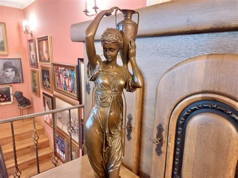 Statueta Bronz H Cm Antic Shop Antichitati