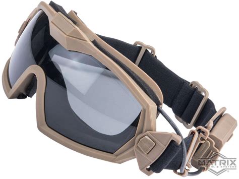 Matrix Tactical Anti Fog Goggle W Fan Color Tan Tactical Gear Apparel Eye Protection