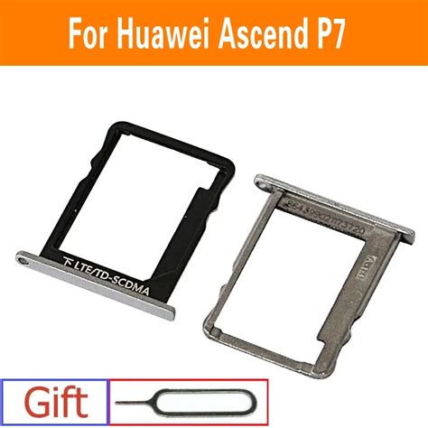 Soporte De Bandeja Para Tarjeta Sim Y Micro Sd Para Huawei Ascend P